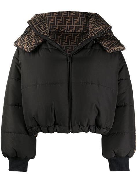 black fendi coat